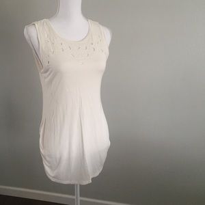 🤰Cream maternity tank top size medium